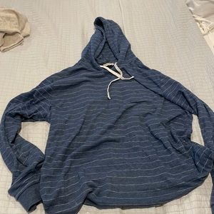 Marine layer striped hoodie